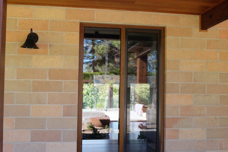 Dural uPVC oak colour door