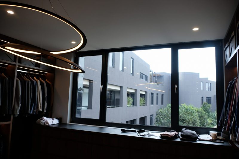 uPVC windows with acoustic glass