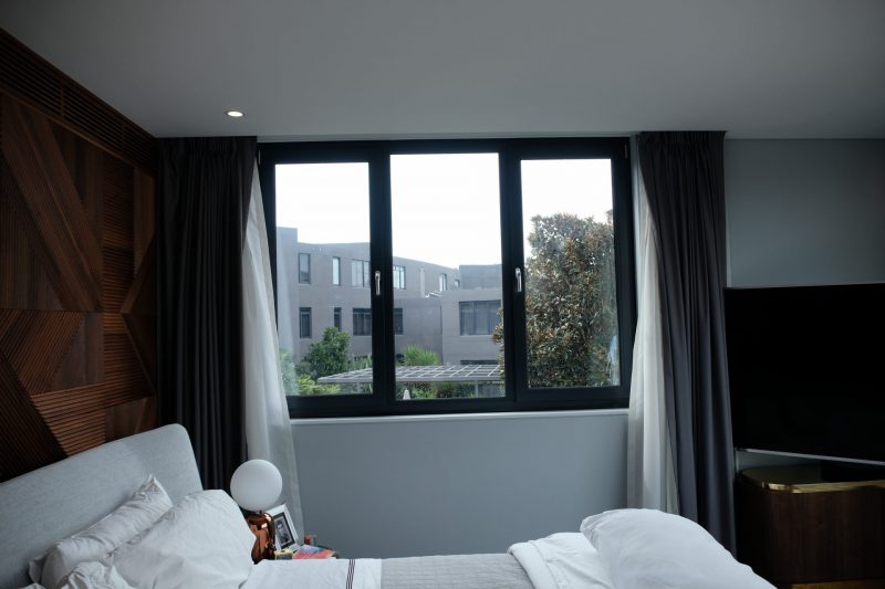 uPVC bedroom windows with acoustic glass